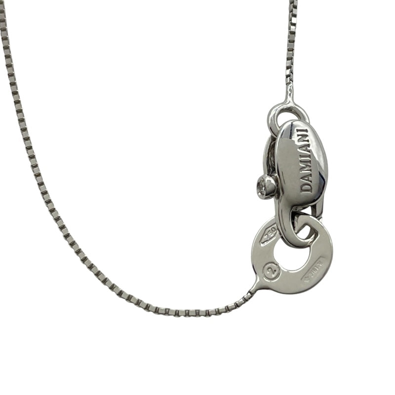 ダミアーニ DAMIANI ルミニールクロスネックレス シルバー K18WG ジュエリー
