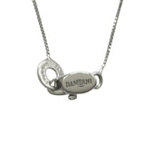 ダミアーニ DAMIANI ルミニールクロスネックレス シルバー K18WG ジュエリー