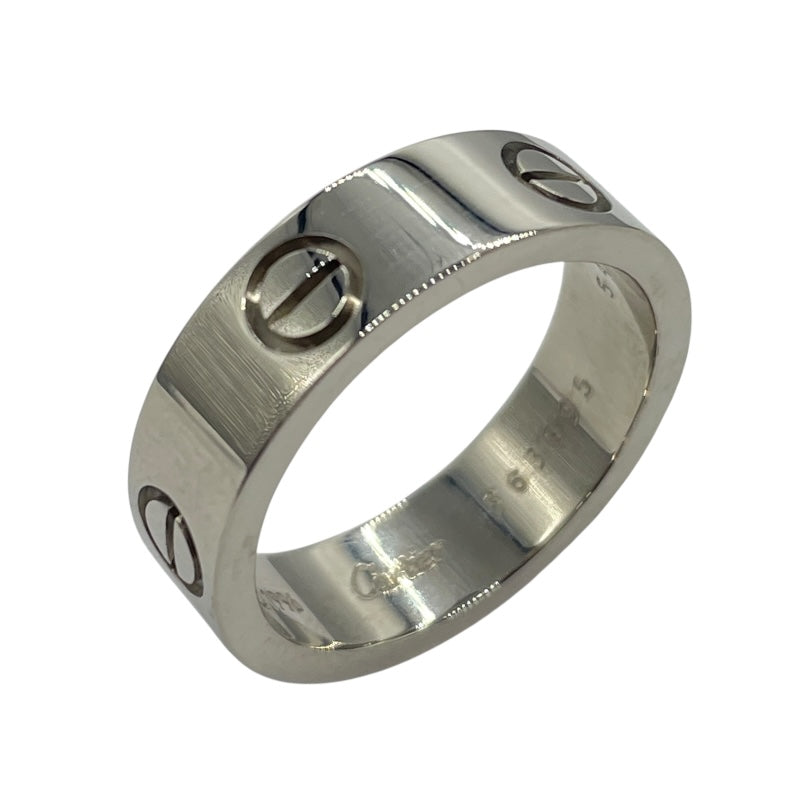 カルティエ Cartier ラブリング ホワイトゴールド 750 ジュエリー