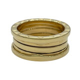 ブルガリ BVLGARI ビーゼロワンリング3バンド(S) ゴールド 750 ジュエリー