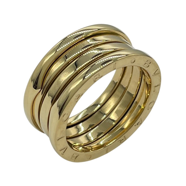 ブルガリ BVLGARI ビーゼロワンリング3バンド(S) ゴールド 750 ジュエリー