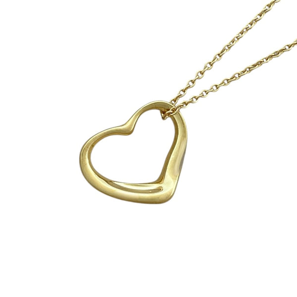 ティファニー TIFFANY＆CO オープンハートネックレス ゴールド 750 ジュエリー