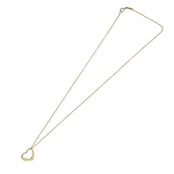 ティファニー TIFFANY＆CO オープンハートネックレス ゴールド 750 ジュエリー