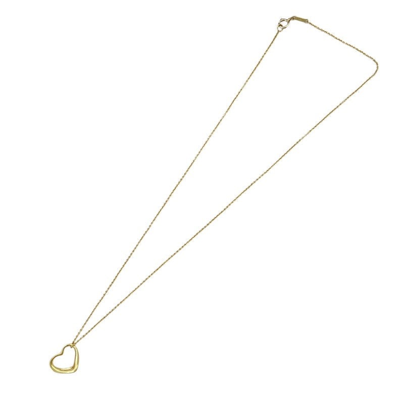 ティファニー TIFFANY＆CO オープンハートネックレス ゴールド 750 ジュエリー