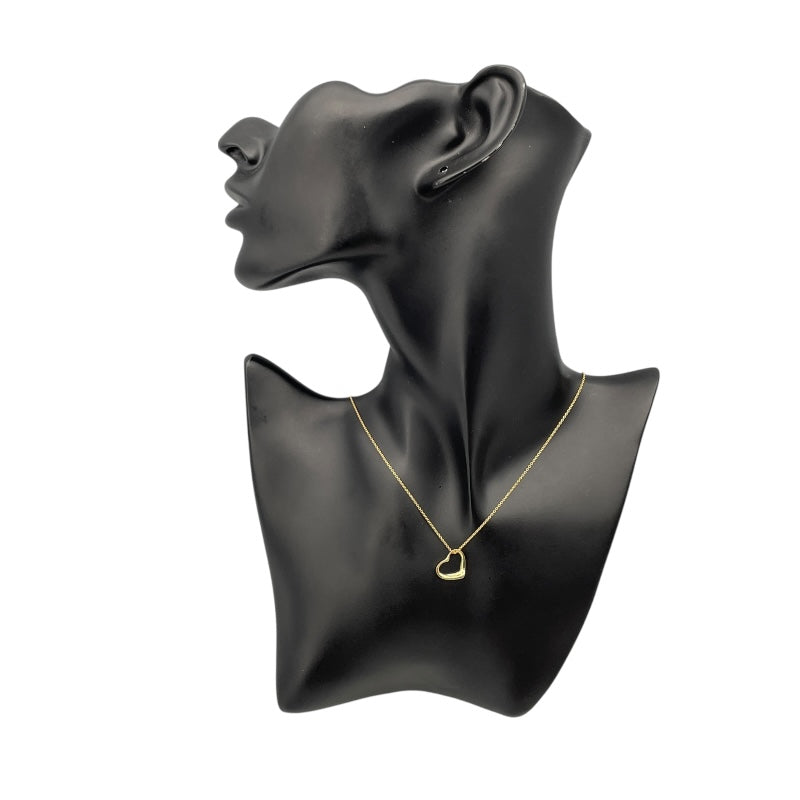 ティファニー TIFFANY＆CO オープンハートネックレス ゴールド 750 ジュエリー