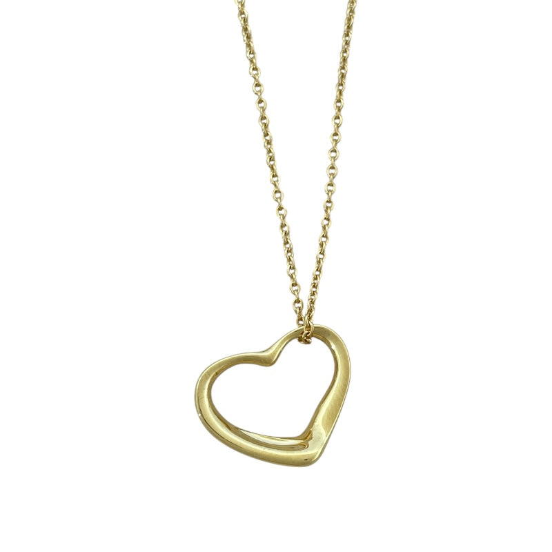 ティファニー TIFFANY＆CO オープンハートネックレス ゴールド 750 ジュエリー
