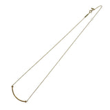 ティファニー TIFFANY＆CO Tスマイルネックレススモール ゴールド 750 ジュエリー