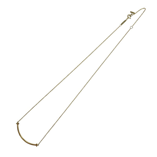 ティファニー TIFFANY＆CO Tスマイルネックレススモール ゴールド 750 ジュエリー