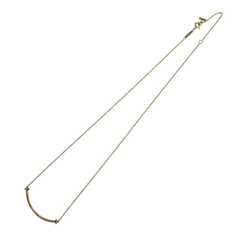 ティファニー TIFFANY＆CO Tスマイルネックレススモール ゴールド 750 ジュエリー