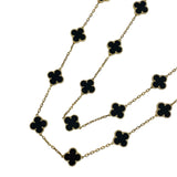 ヴァンクリーフ＆アーペル Van Cleef & Arpels ヴィンテージアルハンブラロングネックレス ゴールド 750 ジュエリー