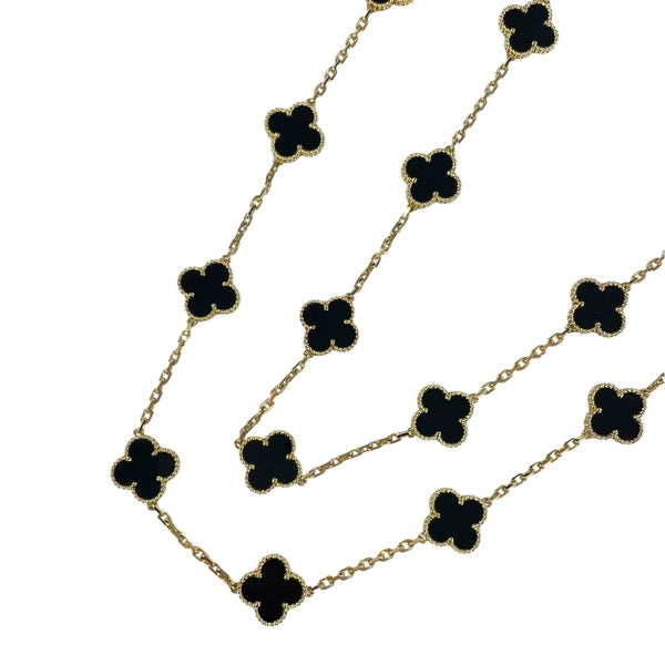 ヴァンクリーフ＆アーペル Van Cleef & Arpels ヴィンテージアルハンブラロングネックレス ゴールド 750 ジュエリー