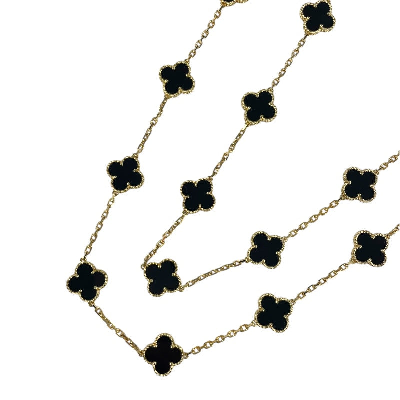 ヴァンクリーフ＆アーペル Van Cleef & Arpels ヴィンテージアルハンブラロングネックレス ゴールド 750 ジュエリー
