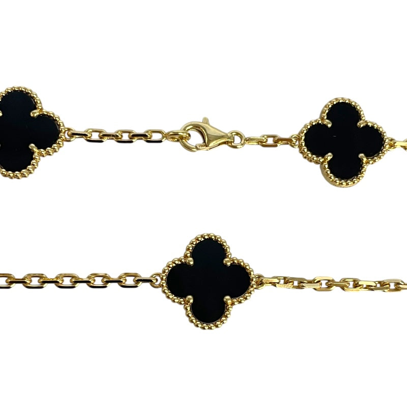 ヴァンクリーフ＆アーペル Van Cleef & Arpels ヴィンテージアルハンブラロングネックレス ゴールド 750 ジュエリー