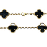 ヴァンクリーフ＆アーペル Van Cleef & Arpels ヴィンテージアルハンブラロングネックレス ゴールド 750 ジュエリー