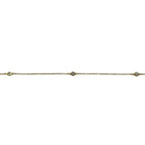 ティファニー TIFFANY＆CO バイザヤード3Pブレス ゴールド 750 ジュエリー
