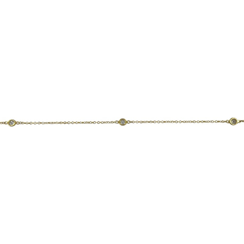 ティファニー TIFFANY＆CO バイザヤード3Pブレス ゴールド 750 ジュエリー