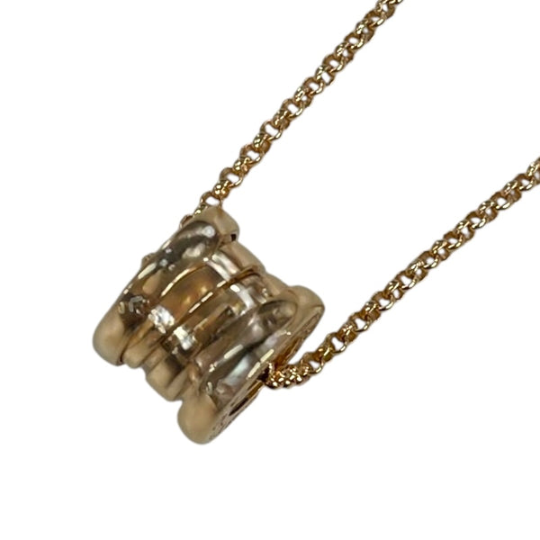 ブルガリ BVLGARI ビーゼロワンエレメントネックレス ピンクゴールド 750PG ジュエリー