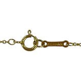 ティファニー TIFFANY＆CO スモールクロスネックレス ゴールド 750 ジュエリー
