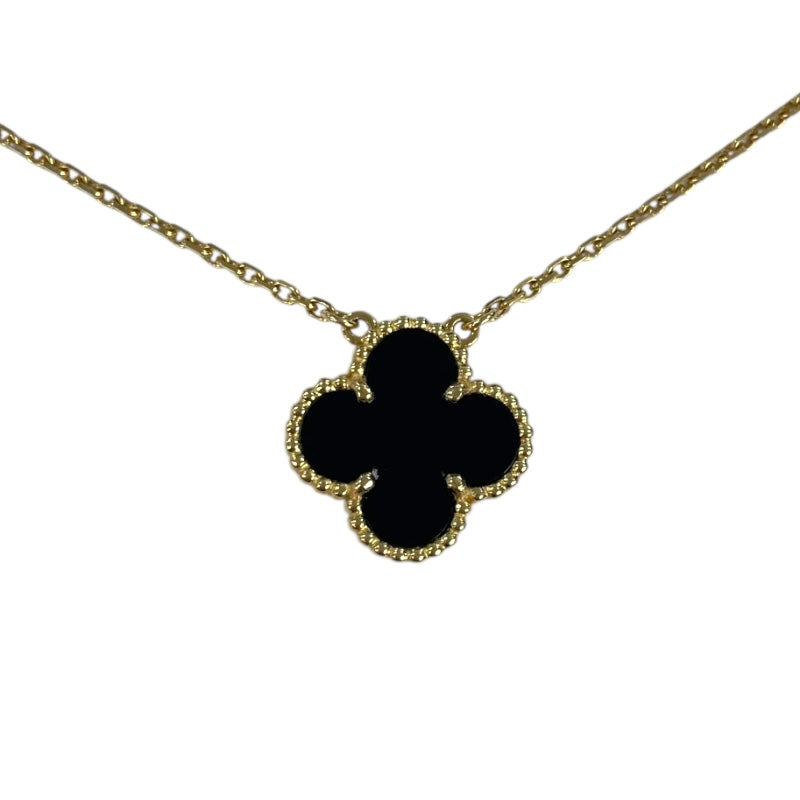 ヴァンクリーフ＆アーペル Van Cleef & Arpels ヴィンテージアルハンブラネックレス ゴールド 750 ジュエリー