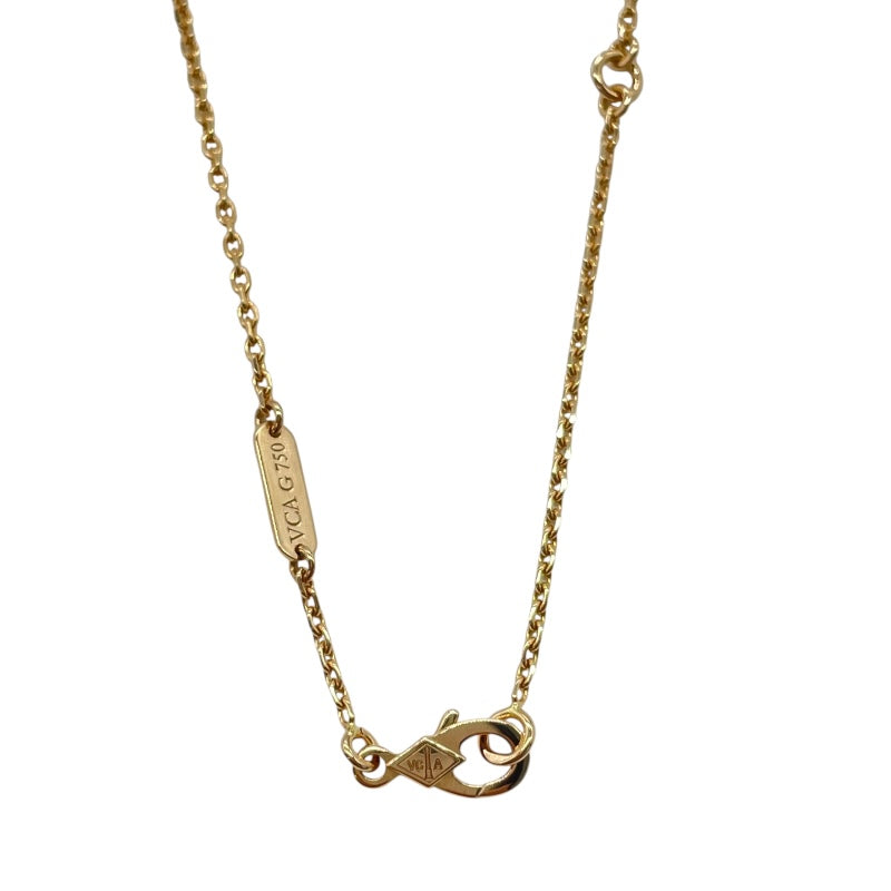 ヴァンクリーフ＆アーペル Van Cleef & Arpels ペルレ クルール ネックレス ピンクゴールド G750 ダイヤモンド ジュエリー