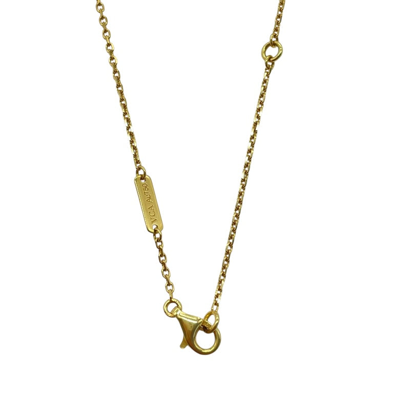 ヴァンクリーフ＆アーペル Van Cleef & Arpels ヴィンテージ アルハンブラ ネックレス ゴールド Au750 オニキス ジュエリー
