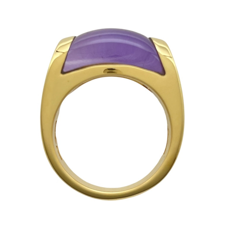 ブルガリ BVLGARI トロンケットリング 約9号 イエローゴールド