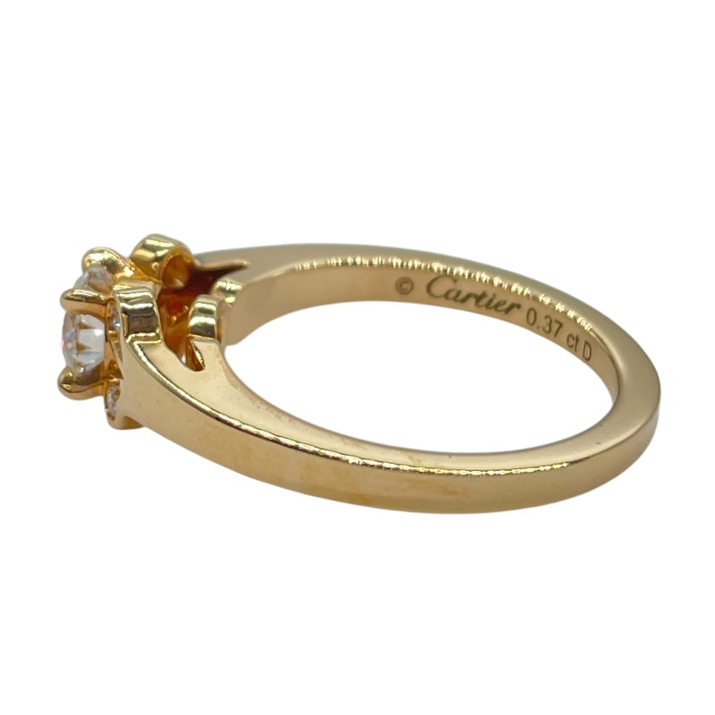 カルティエ Cartier バレリーナ ソリティア ダイヤリング #47(7