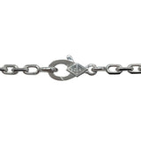 ヴァンクリーフ＆アーペル Van Cleef & Arpels ヴィンテージ アルハンブラ ロングネックレス ホワイトゴールド Au750 カルセドニー（20石） ジュエリー