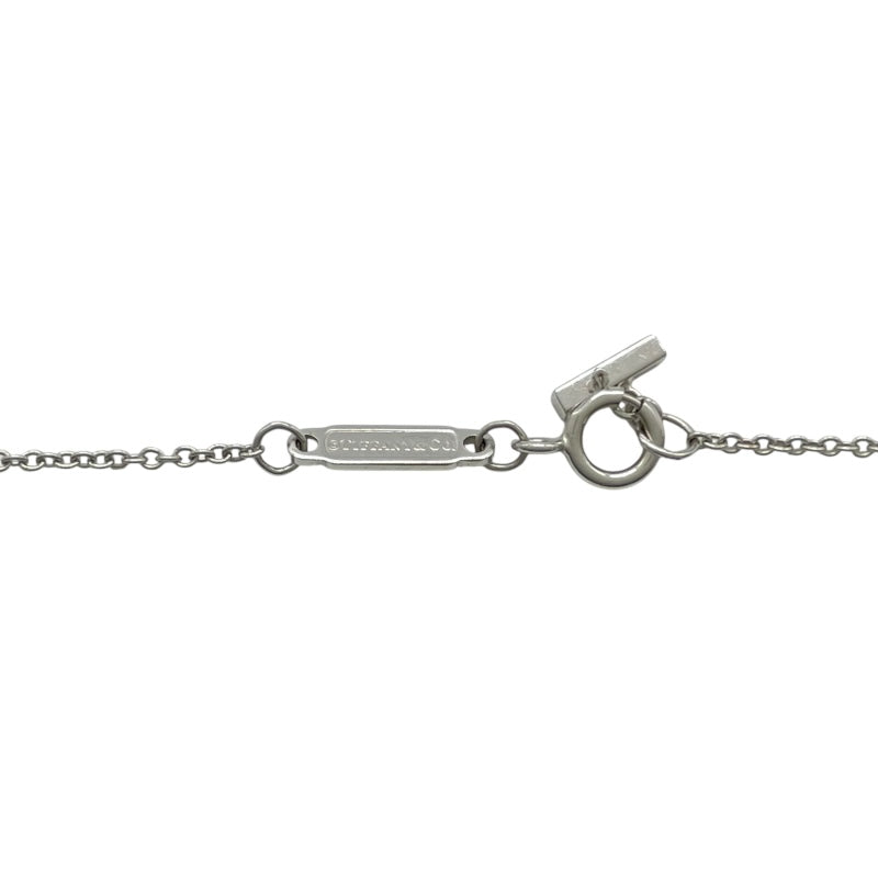 ティファニー TIFFANY＆CO Tスマイルネックレスミニ ホワイトゴールド