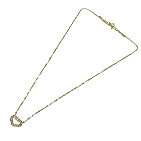 カルティエ Cartier Cハートダイヤネックレス ゴールド 750 ダイヤモンド ジュエリー