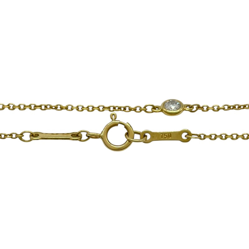 ティファニー TIFFANY＆CO バイザヤード3Pブレス イエローゴールド 750 ダイヤモンド ジュエリー