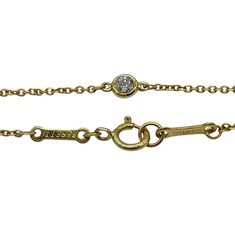 ティファニー TIFFANY＆CO バイザヤード3Pブレス イエローゴールド 750 ダイヤモンド ジュエリー