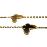 ヴァンクリーフ＆アーペル Van Cleef & Arpels ラッキー アルハンブラ ロングネックレス 12P ゴールド Au750 ジュエリー