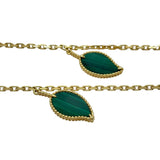 ヴァンクリーフ＆アーペル Van Cleef & Arpels ラッキー アルハンブラ ロングネックレス 12P ゴールド Au750 ジュエリー