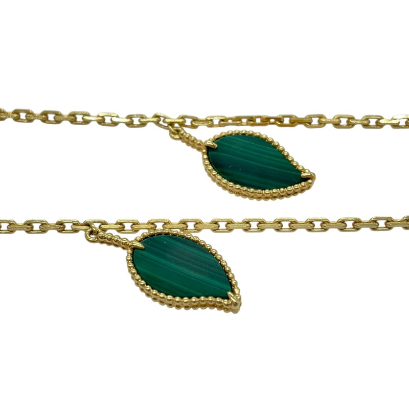 ヴァンクリーフ＆アーペル Van Cleef & Arpels ラッキー アルハンブラ ロングネックレス 12P ゴールド Au750 ジュエリー