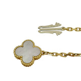 ヴァンクリーフ＆アーペル Van Cleef & Arpels ラッキー アルハンブラ ロングネックレス 12P ゴールド Au750 ジュエリー