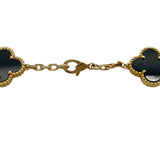 ヴァンクリーフ＆アーペル Van Cleef & Arpels ヴィンテージアルハンブラネックレス20PD ゴールド Au750/オニキス ジュエリー