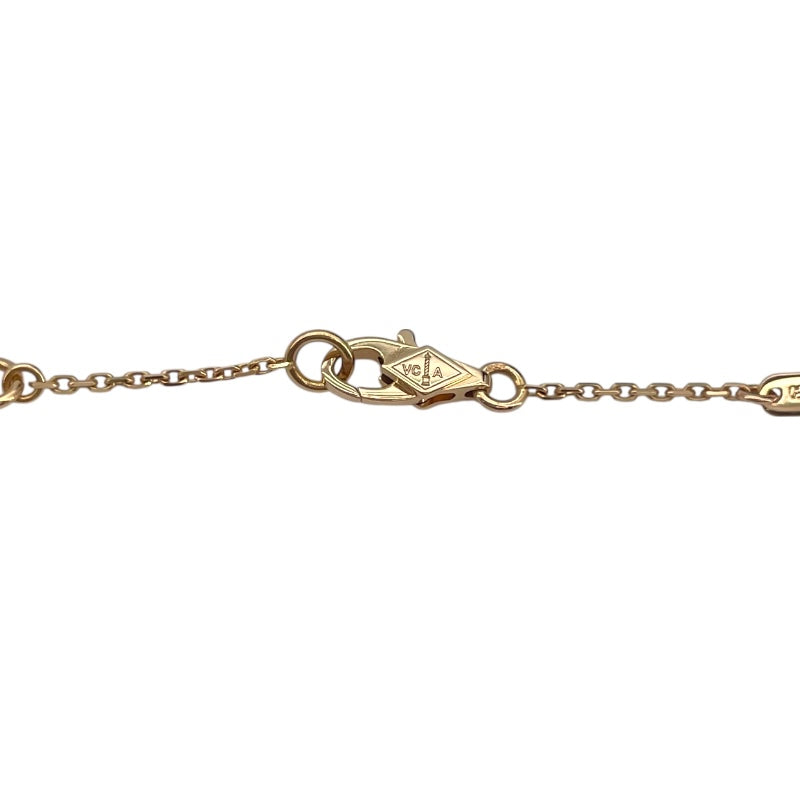 ヴァンクリーフ＆アーペル Van Cleef & Arpels スィートアルハンブラネックレス ローズゴールド Au750/カーネリアン ジュエリー