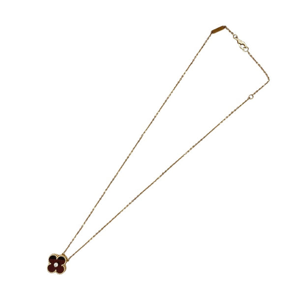 ヴァンクリーフ＆アーペル Van Cleef & Arpels ヴィンテージ アルハンブラ ネックレス ゴールド 750 ブルズアイ ジュエリー
