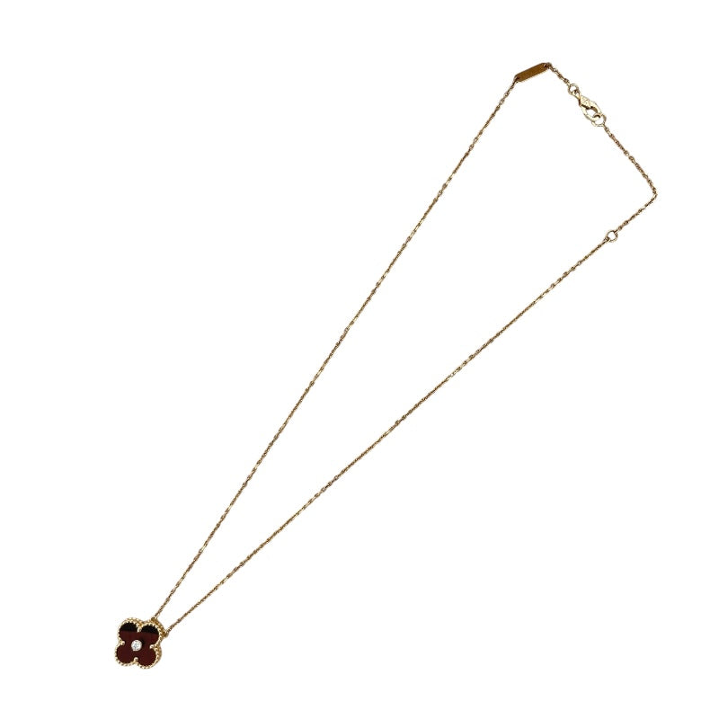 ヴァンクリーフ＆アーペル Van Cleef & Arpels ヴィンテージ アルハンブラ ネックレス ゴールド 750 ブルズアイ ジュエリー