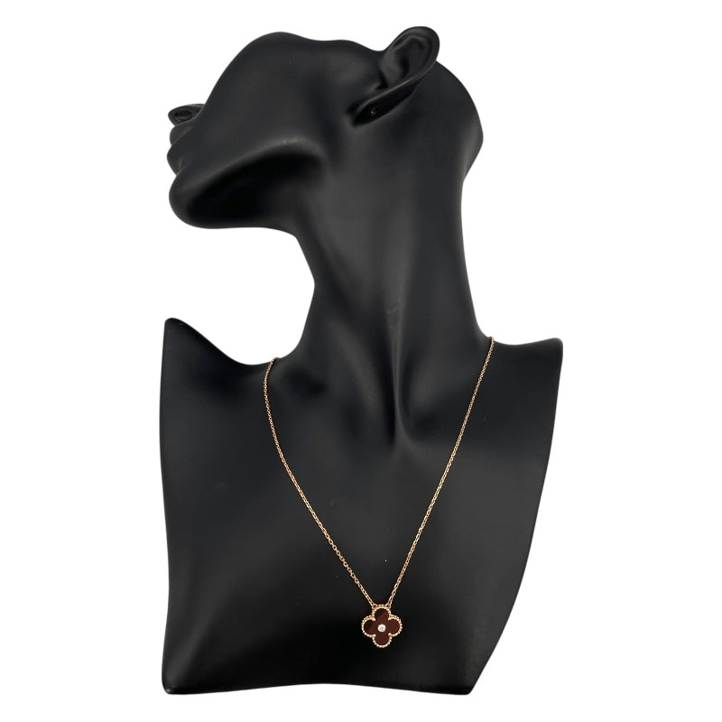 ヴァンクリーフ＆アーペル Van Cleef & Arpels ヴィンテージ アルハンブラ ネックレス ゴールド 750 ブルズアイ ジュエリー