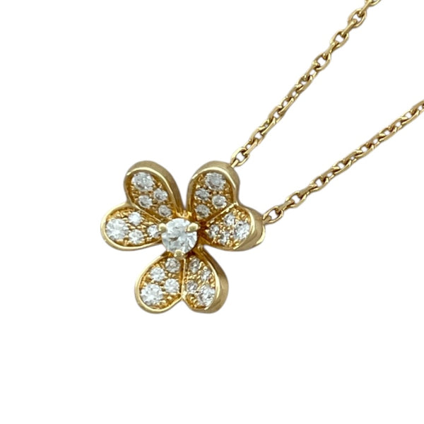 ヴァンクリーフ＆アーペル Van Cleef & Arpels フリヴォル ダイヤ ネックレス スモール ゴールド Au750 ダイヤモンド ジュエリー