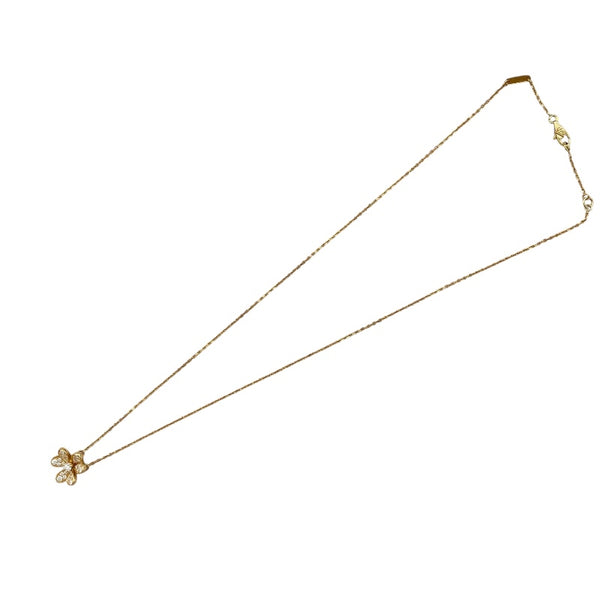 ヴァンクリーフ＆アーペル Van Cleef & Arpels フリヴォル ダイヤ ネックレス スモール ゴールド Au750 ダイヤモンド ジュエリー