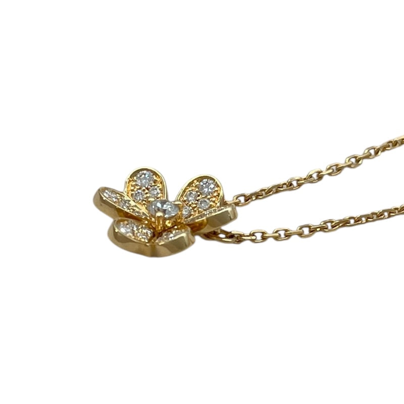ヴァンクリーフ＆アーペル Van Cleef & Arpels フリヴォル ダイヤ ネックレス スモール ゴールド Au750 ダイヤモンド ジュエリー
