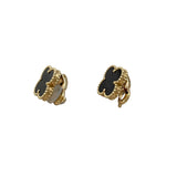 ヴァンクリーフ＆アーペル Van Cleef & Arpels ヴィンテージアルハンブラピアス ゴールド Au750 オニキス ジュエリー
