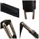 ロエベ LOEWE アナグラムショルダーバッグ ブラック PVC/レザー レディース ショルダーバッグ