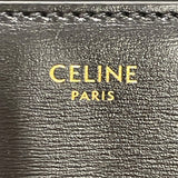 セリーヌ CELINE ティーントリオンフバッグ 188423 ブラック/ゴールド金具 カーフ シャイニーカーフスキン レディース ショルダーバッグ