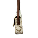 セリーヌ CELINE ショルダーバッグクロード 194143 アイボリー　GD金具 PVC・レザー レディース ショルダーバッグ