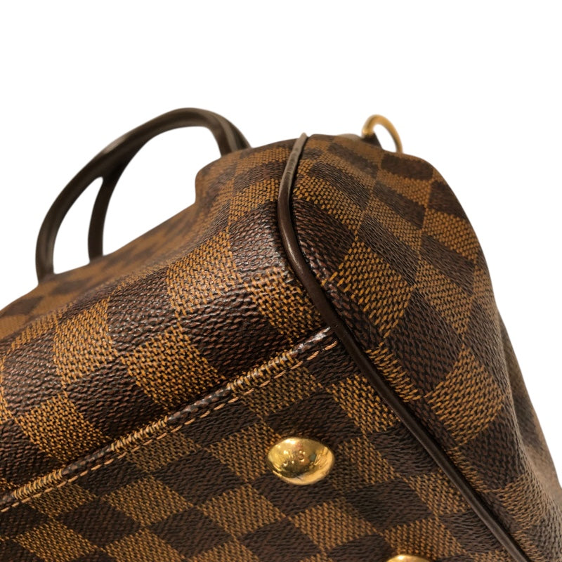 ルイ・ヴィトン LOUIS VUITTON トレヴィPM N51998 ブラウン ダミエ レディース ハンドバッグ