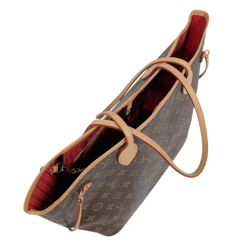 ルイ・ヴィトン LOUIS VUITTON ネヴァーフルMM M41388 ブラウン　ゴールド金具 モノグラム ユニセックス トートバッグ